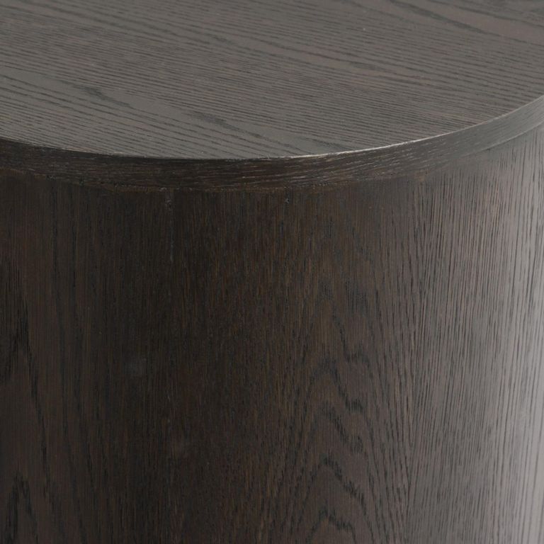 Novero Curved TV Unit - 4 Door - 220cm - Large - Espresso Oak