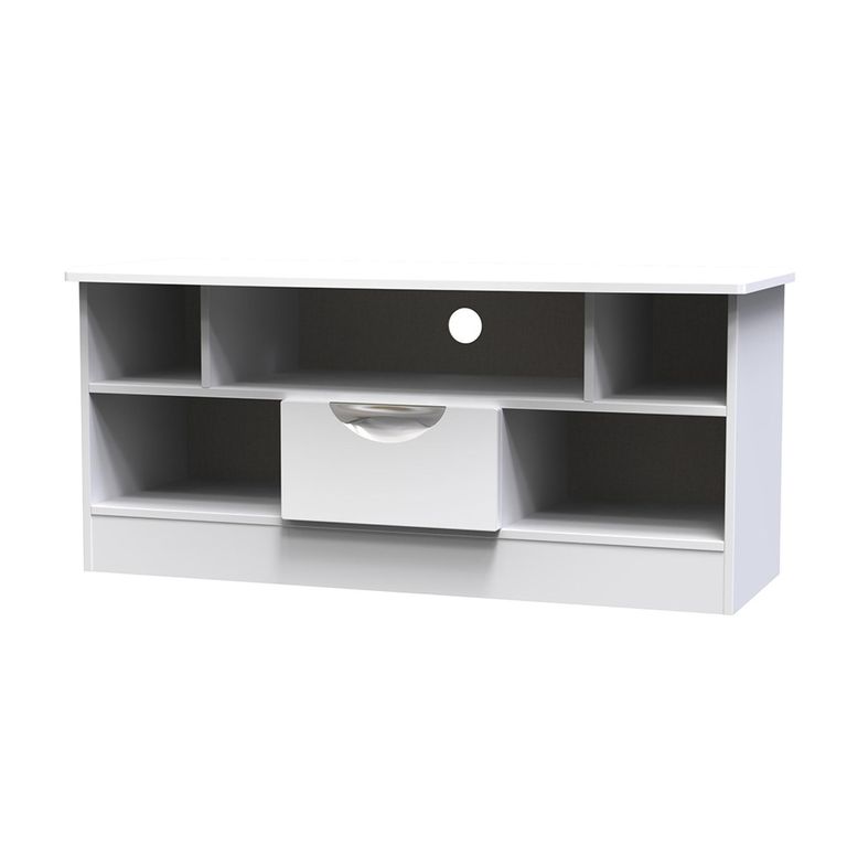 Camden TV Unit - 110cm - White Gloss