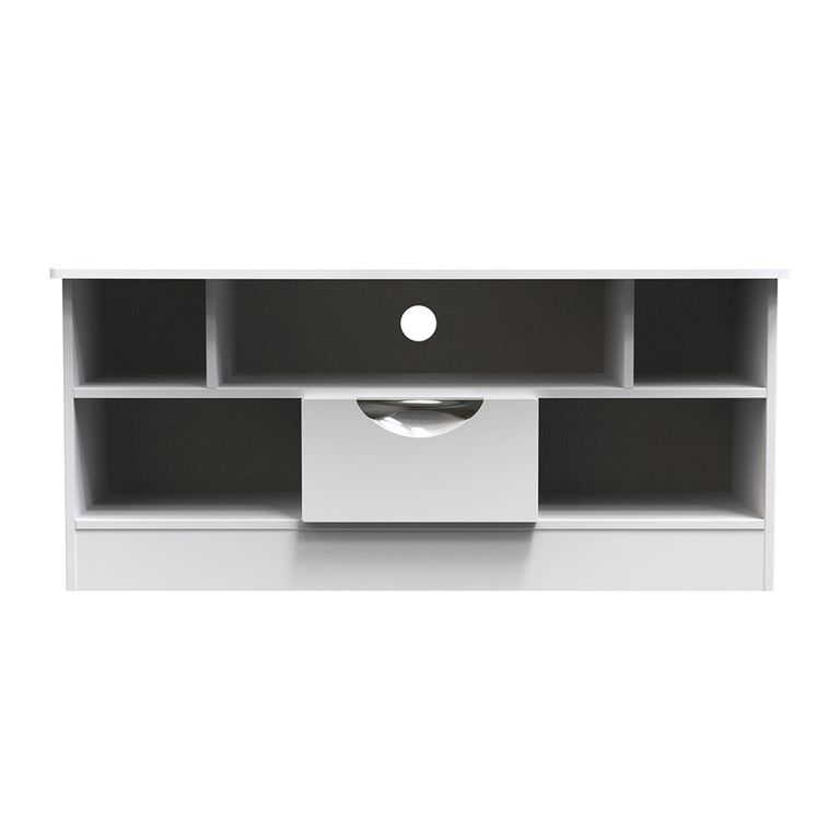 Camden TV Unit - 110cm - White Gloss