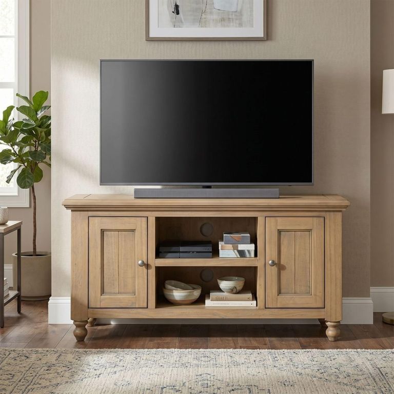 Chateau Standard TV Unit - 2 Door - Natural - Rustic Pine