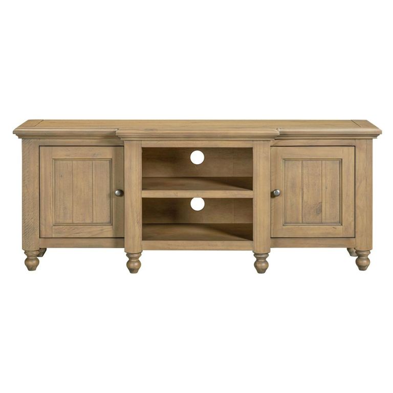 Chateau TV Unit - 2 Door - Large - Natural - Rustic Pine