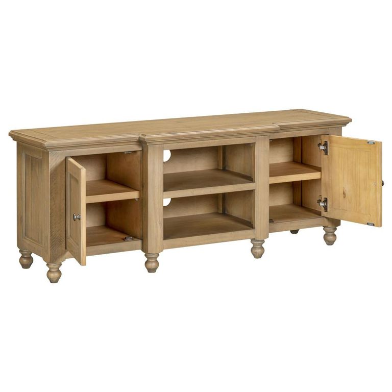 Chateau TV Unit - 2 Door - Large - Natural - Rustic Pine