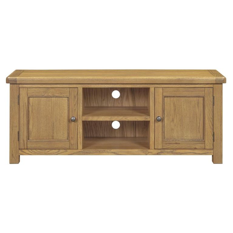 Dorchester TV Unit - 2 Door - Large - Rustic Oak