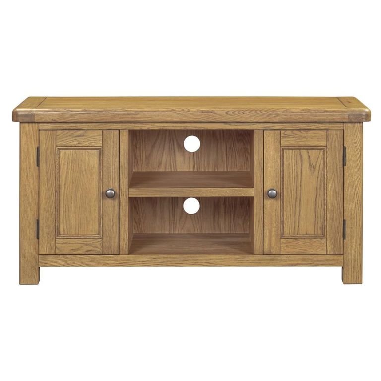 Dorchester TV Unit - 2 Door - Medium - Rustic Oak