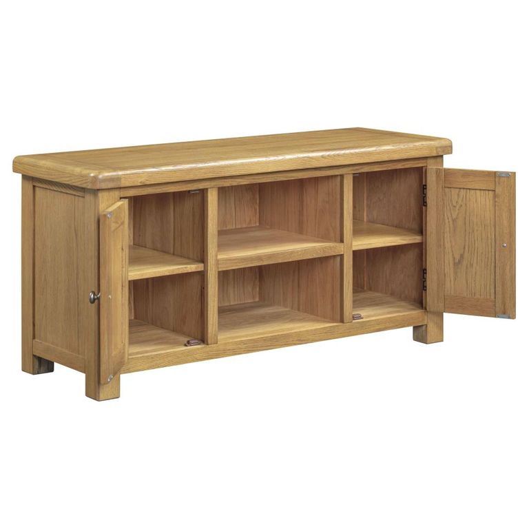 Dorchester TV Unit - 2 Door - Medium - Rustic Oak