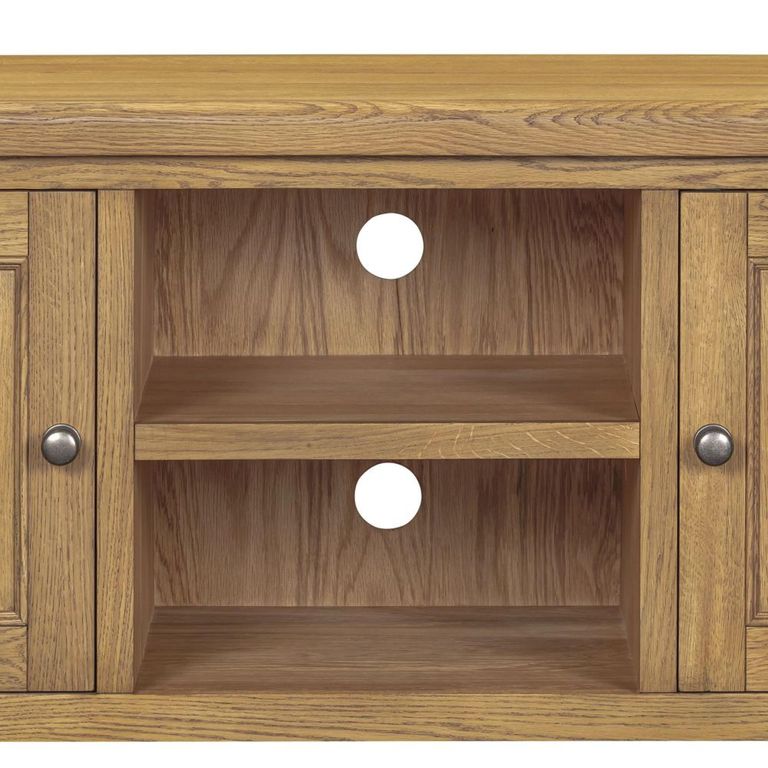 Dorchester TV Unit - 2 Door - Medium - Rustic Oak