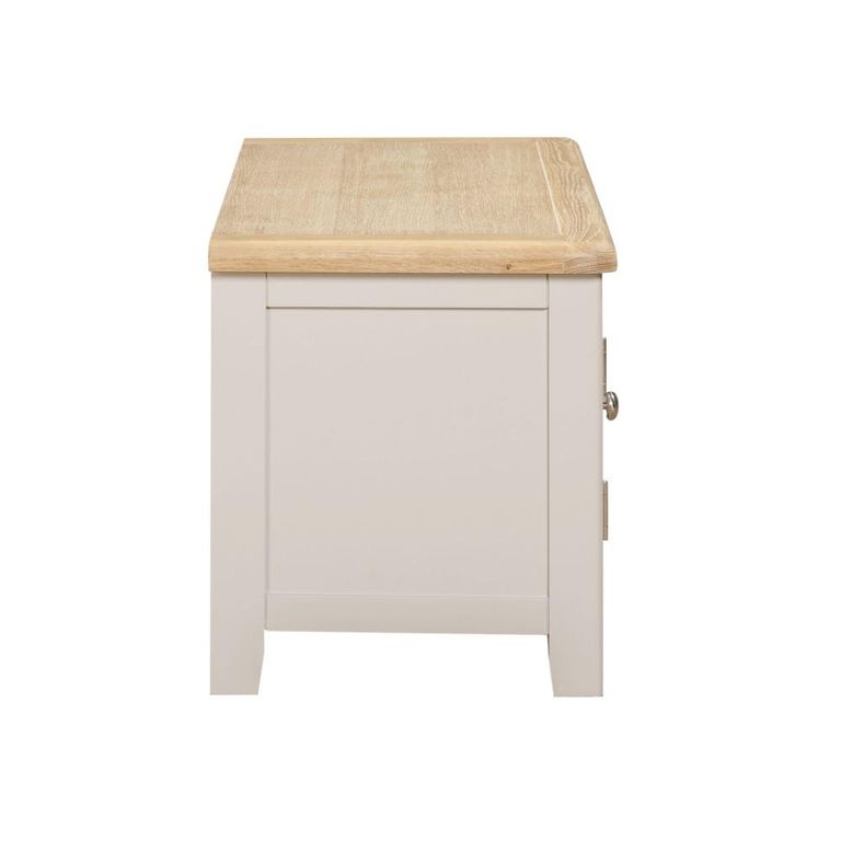 Windermere Painted TV Unit - 2 Door - Oyster Grey