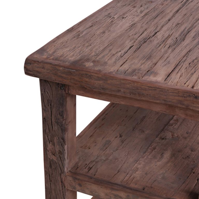 Bassano TV Unit - 160cm - Medium - Natural - Recycled Wood