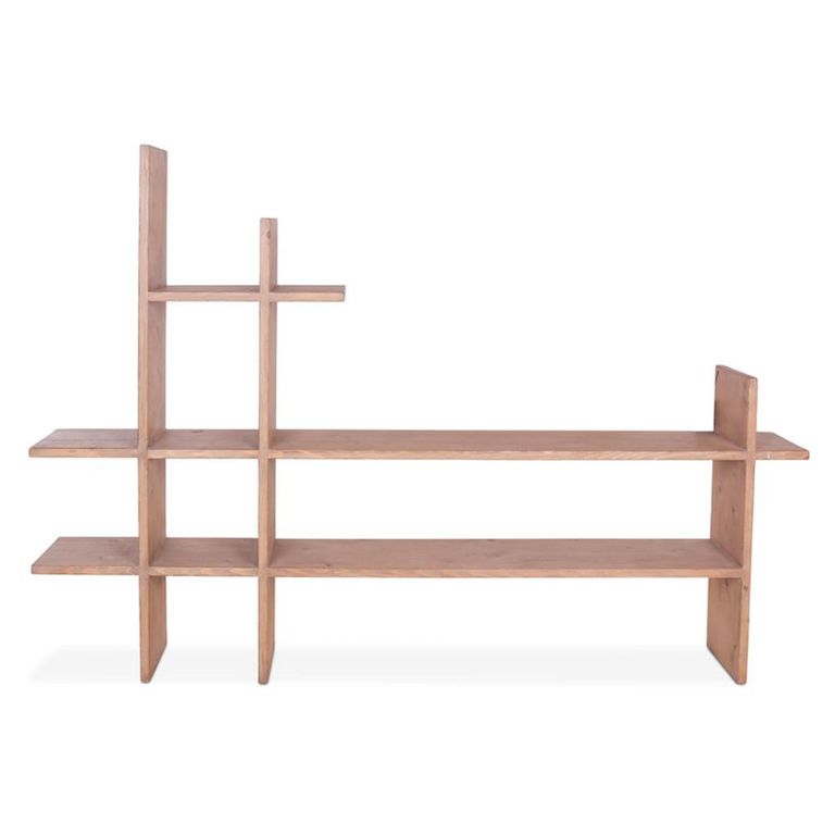 Quincy TV Unit - 214cm - Large - Natural - Pine Wood