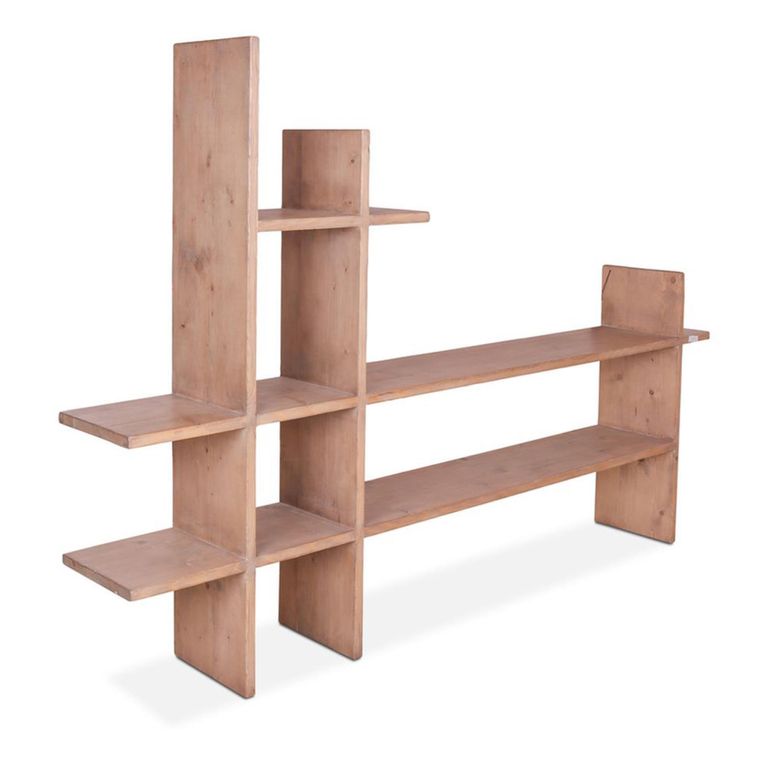 Quincy TV Unit - 214cm - Large - Natural - Pine Wood