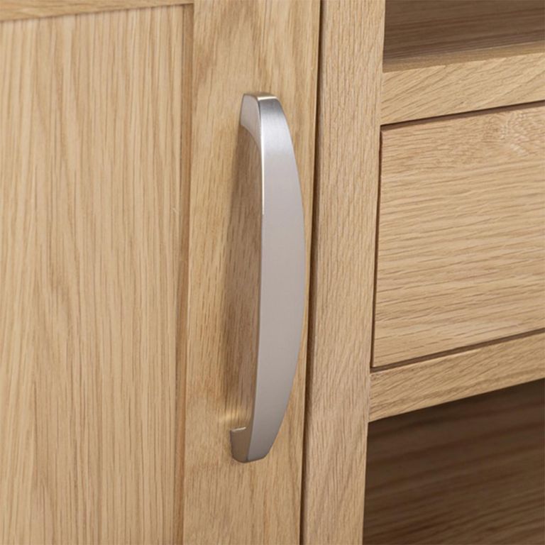 Treviso Oak TV Unit - 2 Door - 145cm - Medium