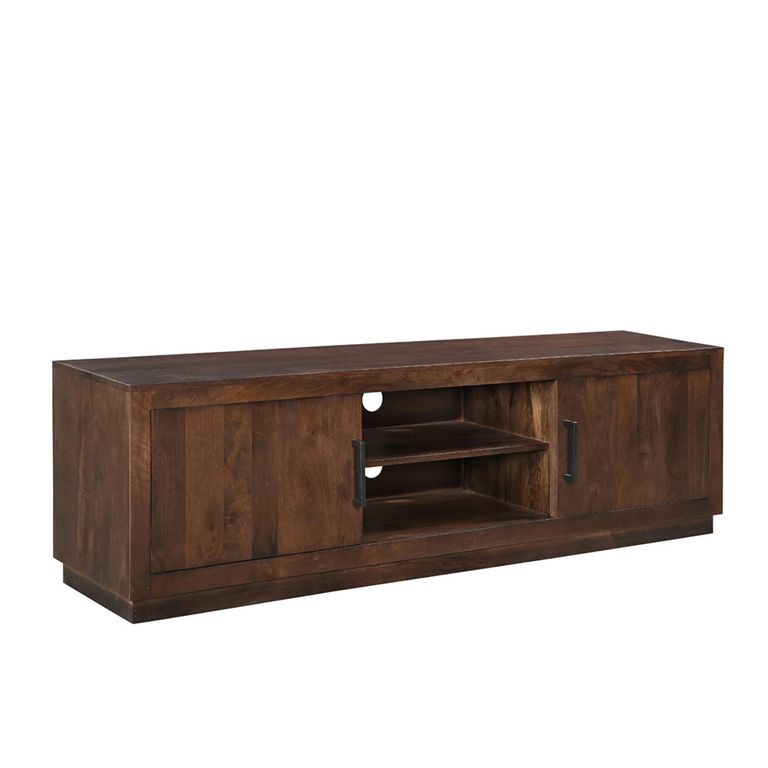 Jaxx TV Unit - 2 Door - 150cm - Medium - Chestnut - Mango Wood