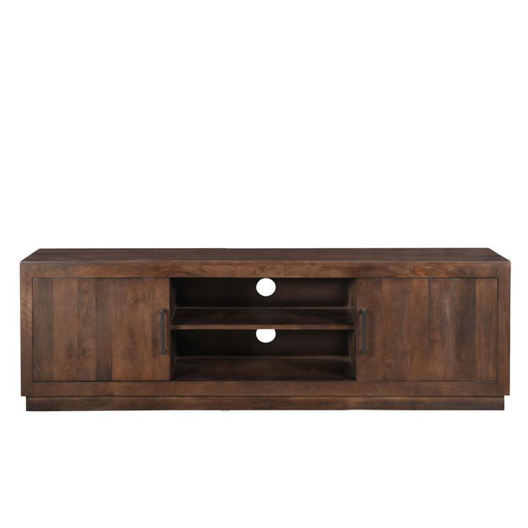 Jaxx TV Unit - 2 Door - 150cm - Medium - Chestnut - Mango Wood