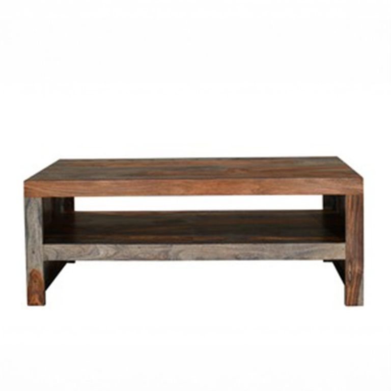 Cube Goa Petite TV Unit - 110cm - Compact - Rustic Sheesham