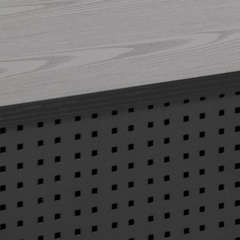 Angus TV Unit - 1 Sliding Door - 140cm - Black Ash