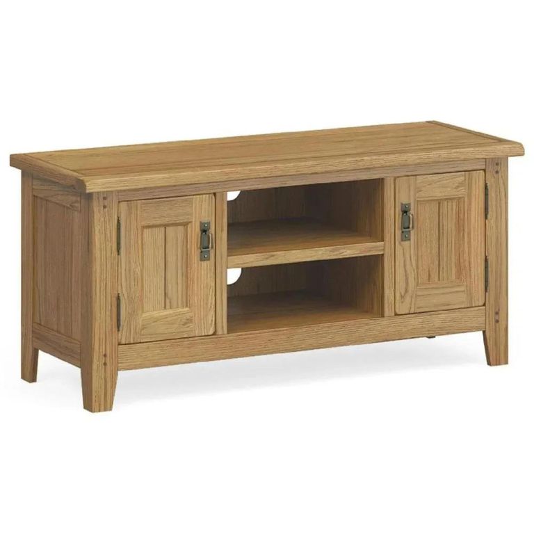 Burford TV Unit - 120cm - Oak