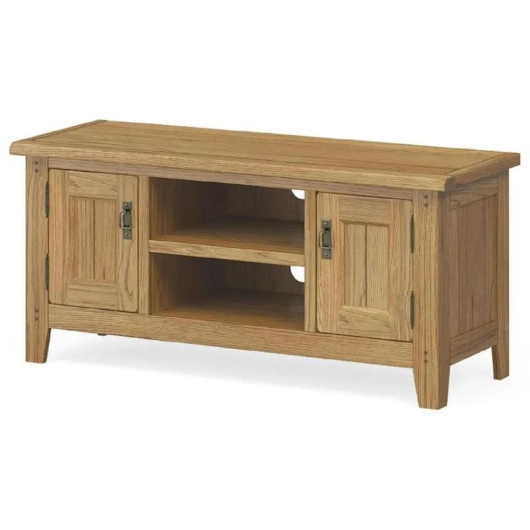 Burford TV Unit - 120cm - Oak