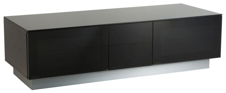 Element TV Stand - High Gloss Black - 125cm Tall - EMT1250XL-BLK