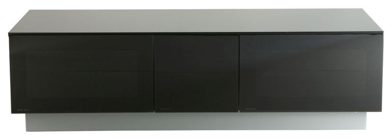 Element TV Stand - High Gloss Black - 125cm Tall - EMT1250XL-BLK