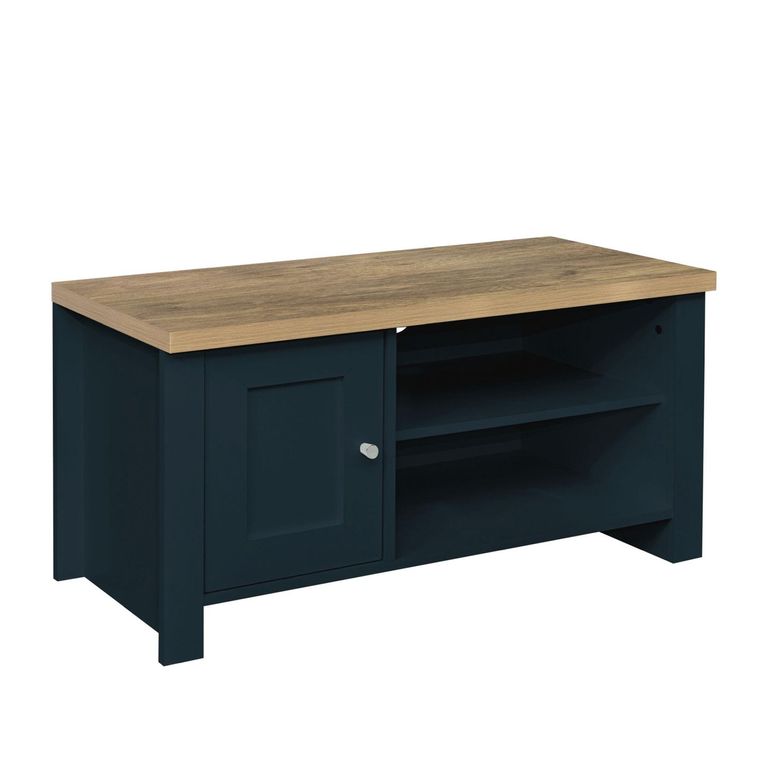 Highgate TV Unit - 1 Door - Navy Blue Painted