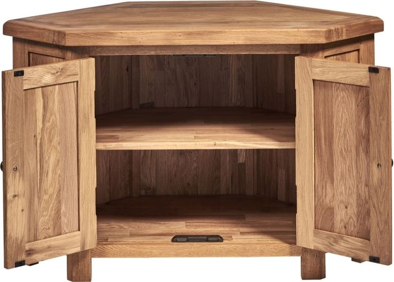 Kent Corner TV Unit - 100cm - Oak