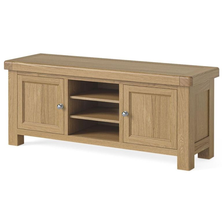Normandy TV Unit - 2 Door - Oak