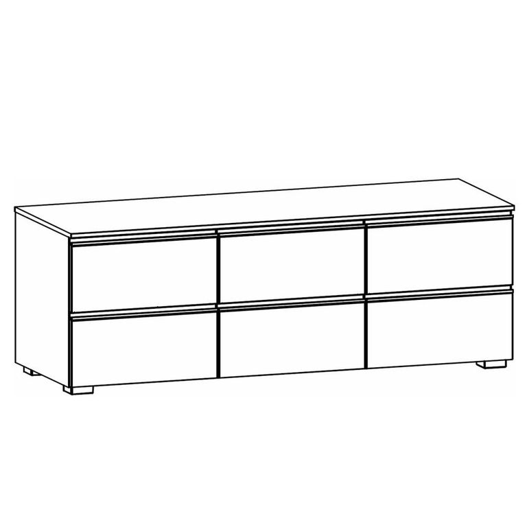 Joel TV Unit - 120cm - Alpine White