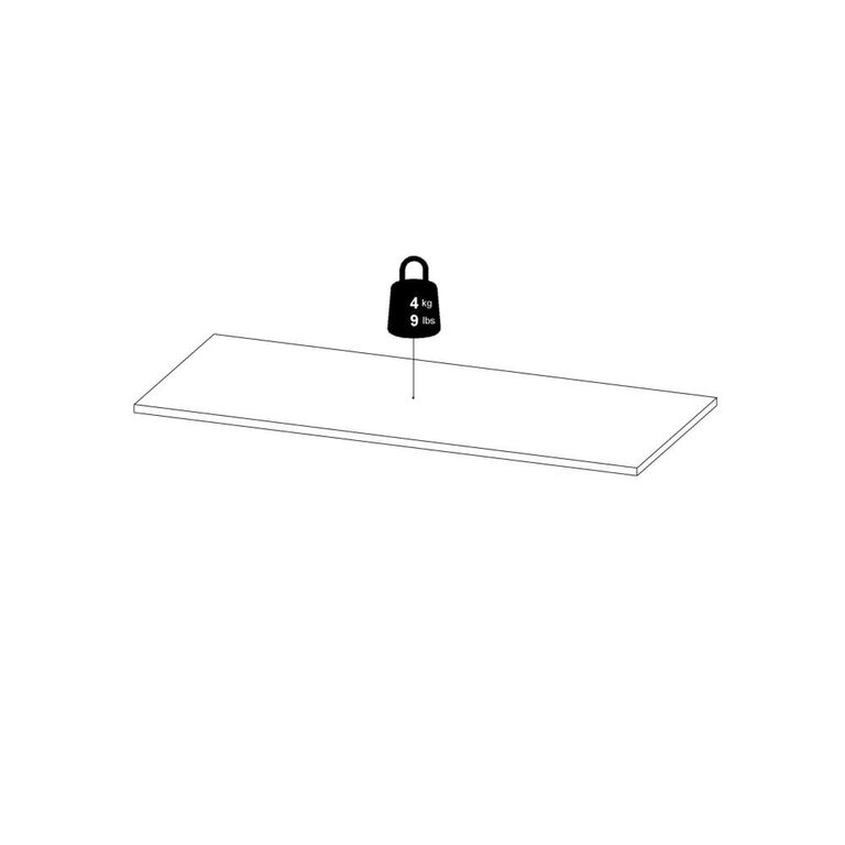 Sprint Wall Shelf - Set of 2 - White