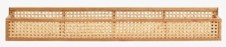 Shelfi Wall Shelf - Rattan - Large