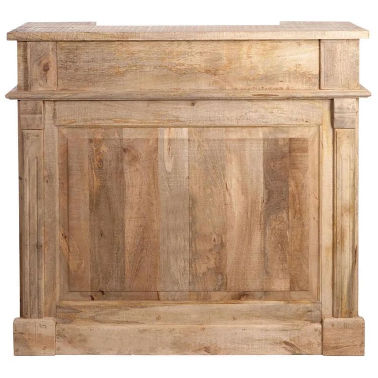 Bar Cabinet - 2 Drawer - Natural Wood
