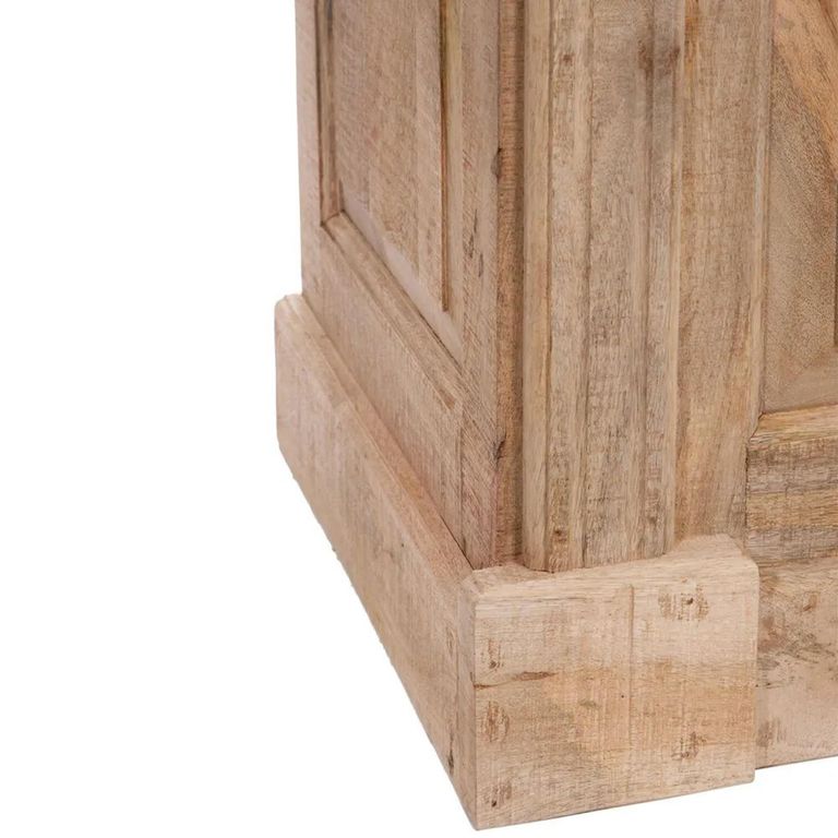 Bar Cabinet - 2 Drawer - Natural Wood