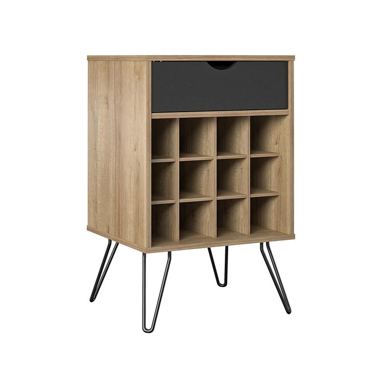 Novogratz Concord Wine Rack Cabinet - Natural - 8374348COMNUK