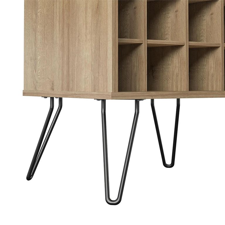 Novogratz Concord Wine Rack Cabinet - Natural - 8374348COMNUK