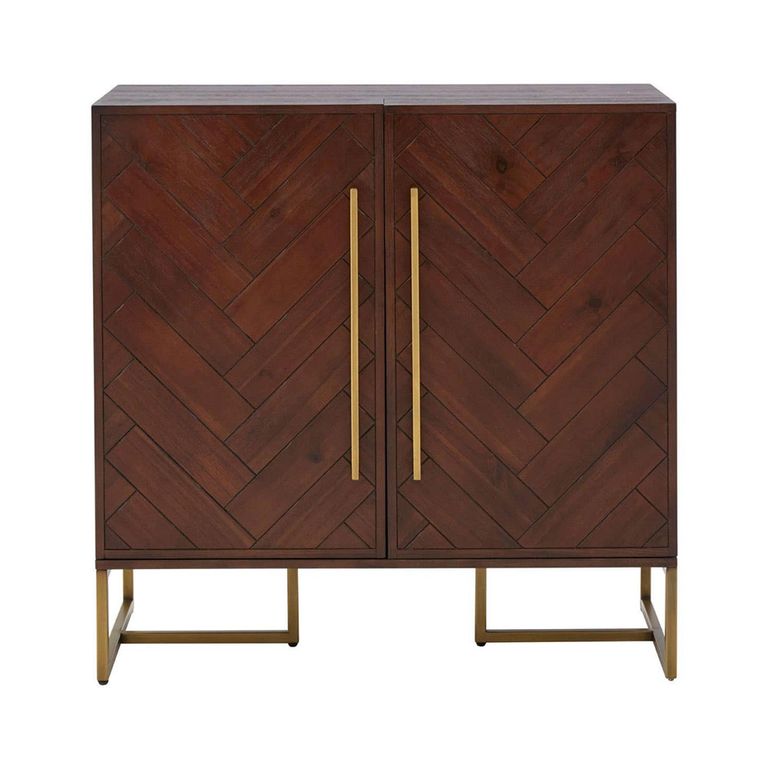 Brando Drinks Cabinet - Acacia Wood