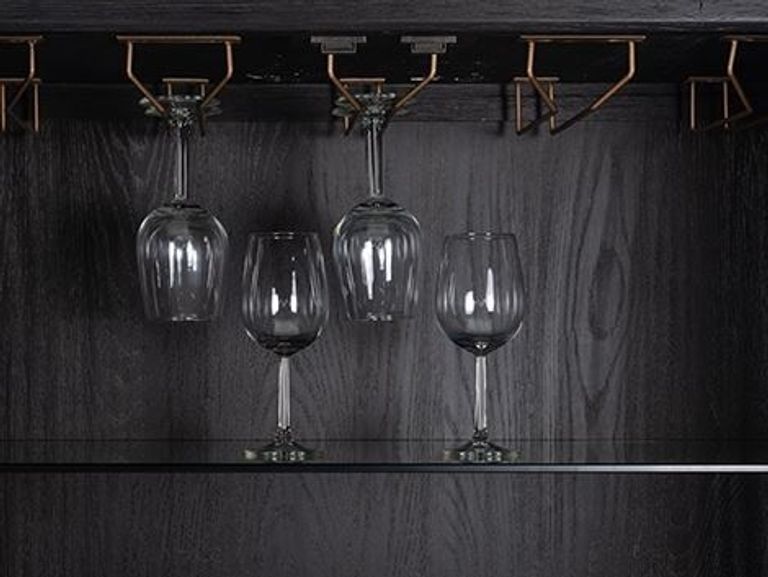 Bloomingville Shagreen 2 Door Bar Cabinet