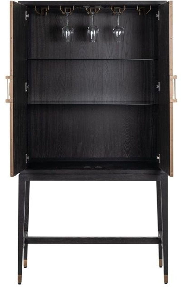 Bloomingville Shagreen 2 Door Bar Cabinet