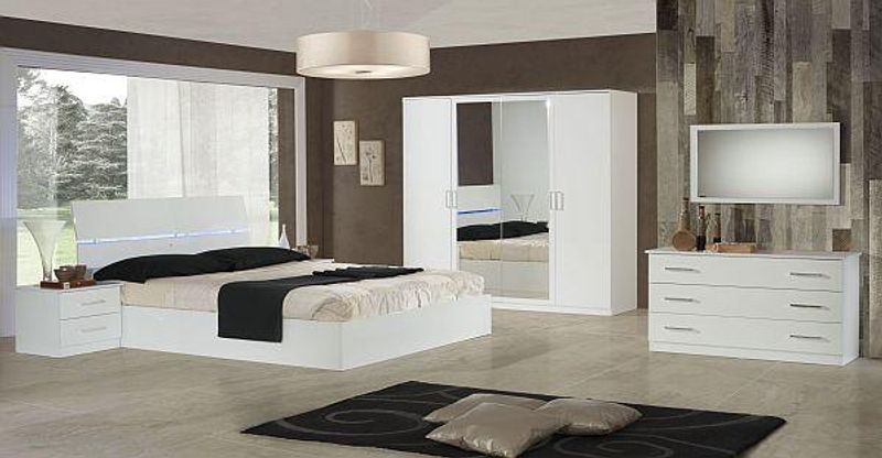 Ben Company Simona White Bedroom
