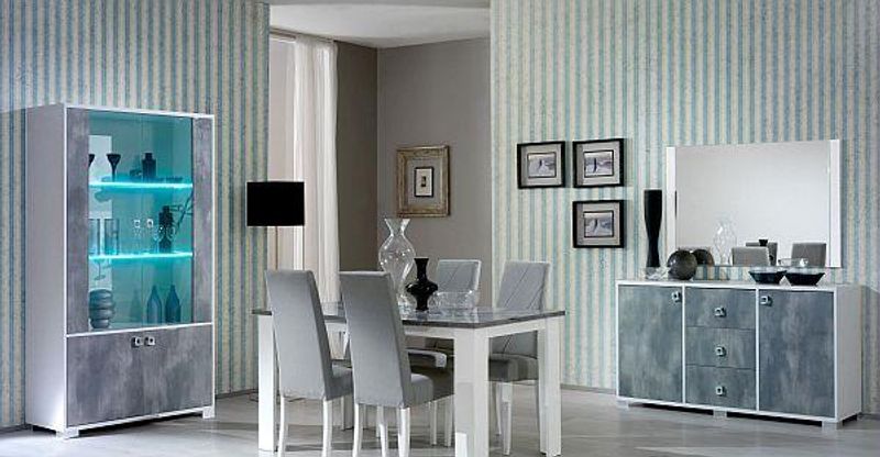 Ben Company Stella White-Grey Dining