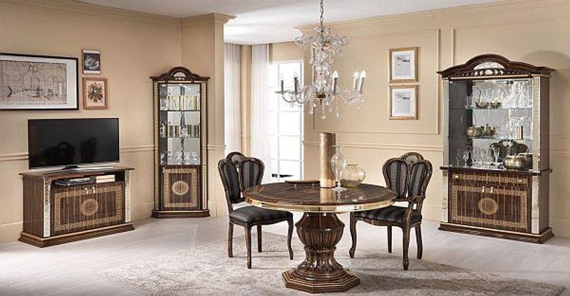 Ben Company New Venus Walnut-Gold Dining