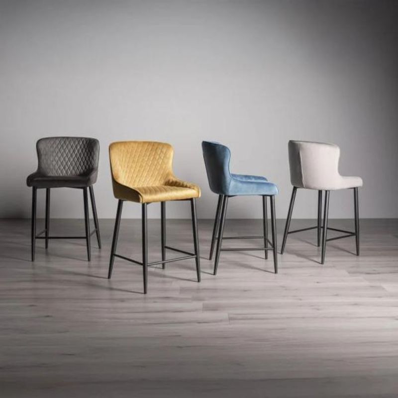Bentley Designs Metal Bar Stools