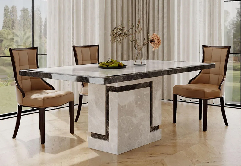 Humz Venice Grey Marble furniture collection