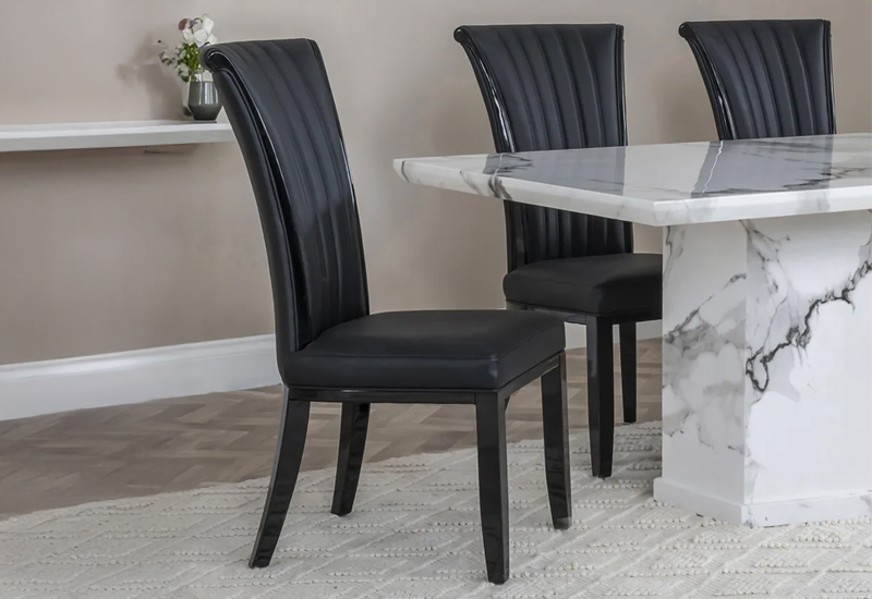 Humz Leather Dining Chairs furniture collection