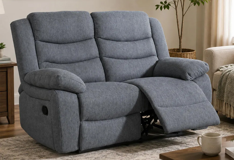 Humz Windsor Dark Grey Fabric Sofa furniture collection