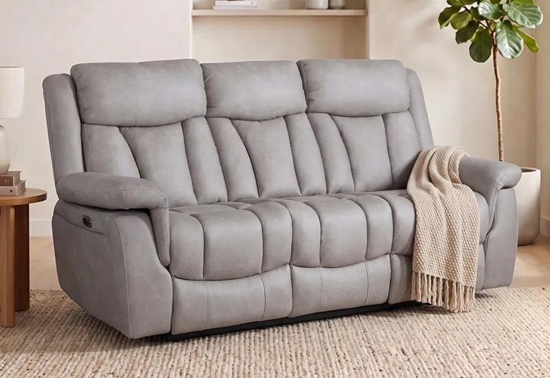 Humz Dylan Sandstone Fabric Sofa furniture collection