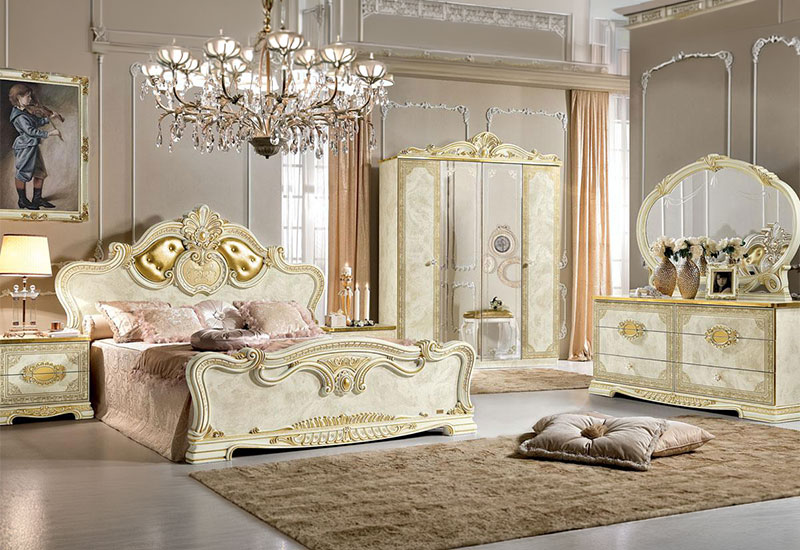 Camel Leonardo Night Ivory and Gold furniture collection