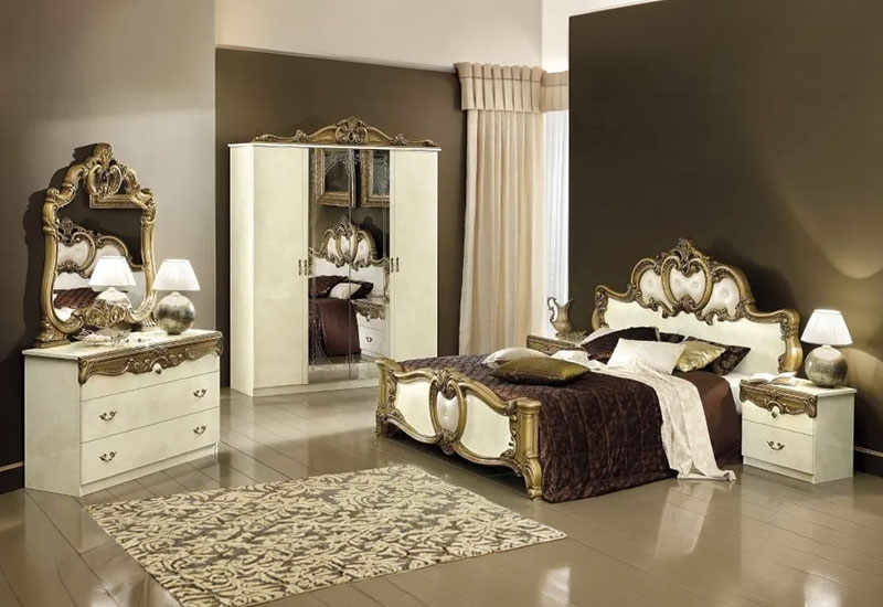 Camel Barocco Night Ivory and Gold furniture collection