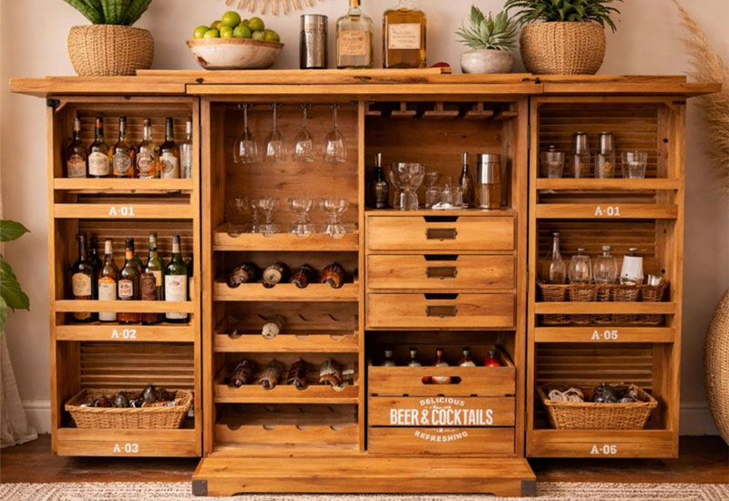 Dutch Imports Wine Cabinets and Bars furniture collection