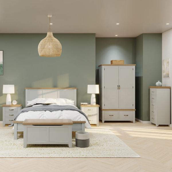 Country Living Wilmont Moon Grey Painted furniture collection