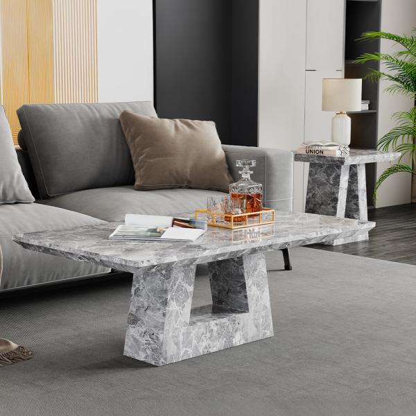 Humz Milan Grey Marble furniture collection
