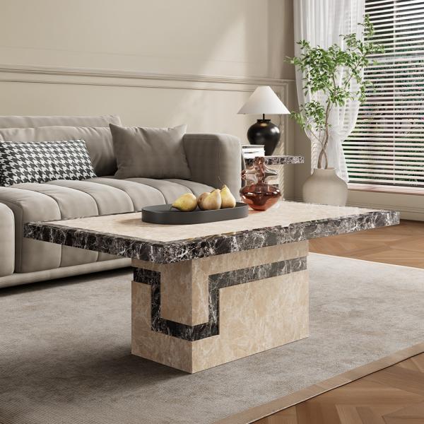 Humz Venice Cream Marble furniture collection